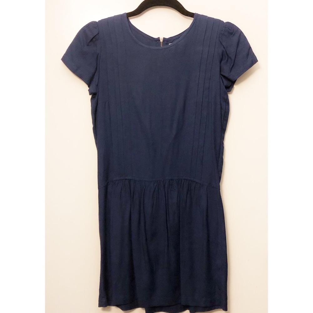 Navy blue shift dress, XS